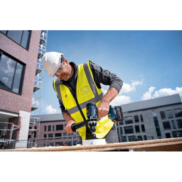 Masina de gaurit/insurubat Bosch GSR 18V-150 C cu 2 acum. PC18V 8Ah